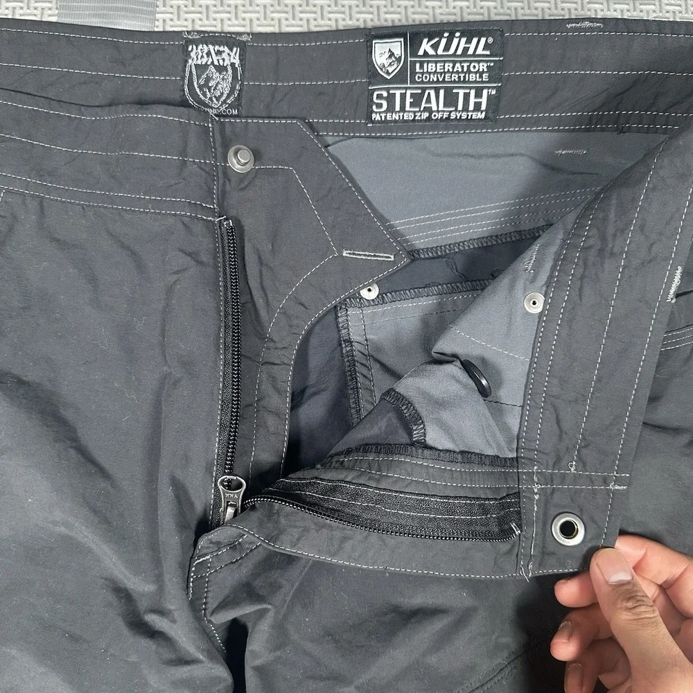 Kuhl Men's Black Tactical Cargo Pants